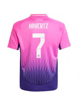 Tyskland Kai Havertz #7 Replika Borta Kläder EM 2024 Kortärmad